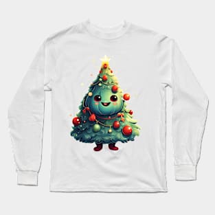 Funny Christmas Tree Long Sleeve T-Shirt